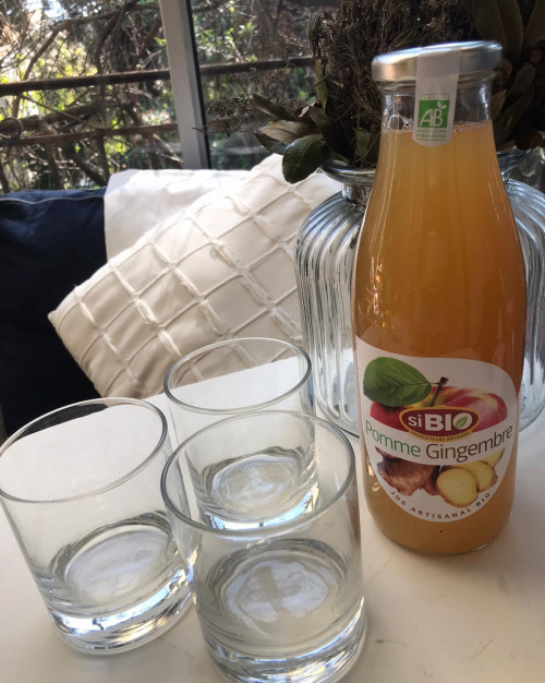 Jus de pomme gingembre BIO, 0,75 L