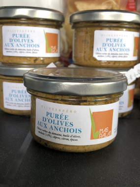 Purée d’olives aux anchois - Mas Palat