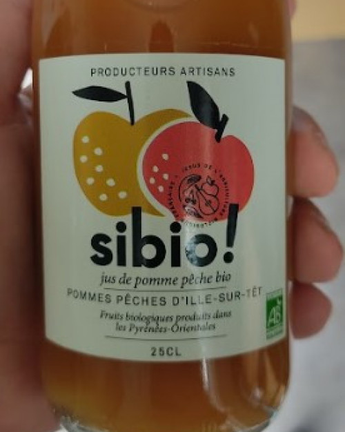 Jus Pomme pêche 25cl