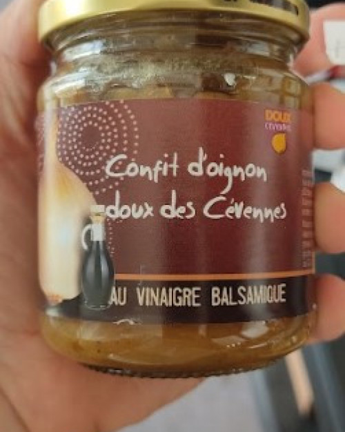 Confit Oignons doux de Cevennes au Vinaigre Balsamique 