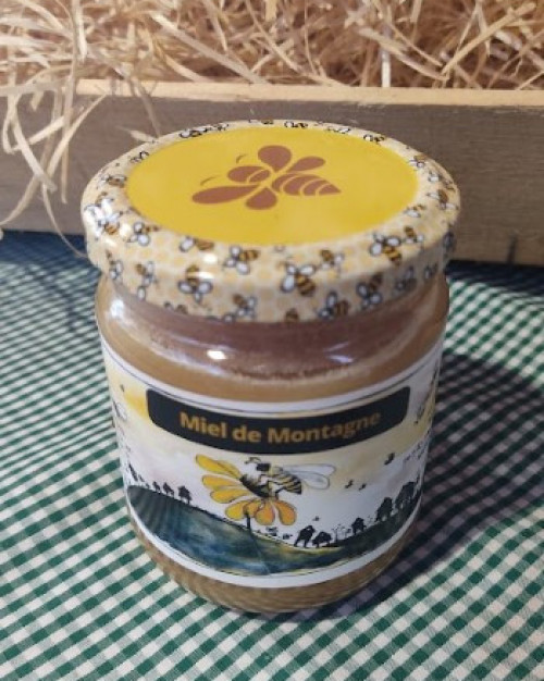 Miel de Montagne crémeux 500gr