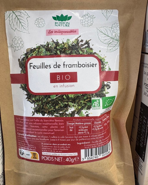 Feuilles de Framboisier BIO