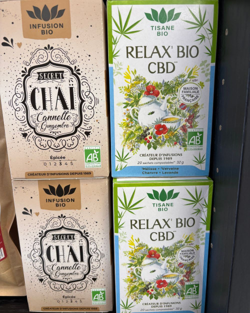 Tisane CBD BIO relax