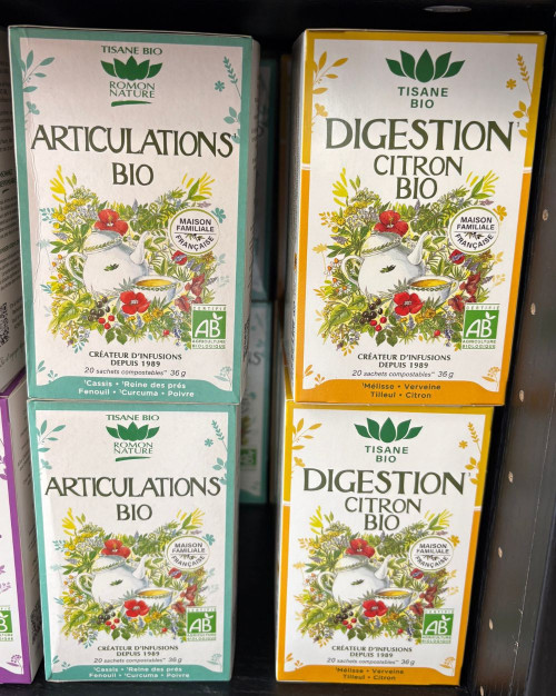Tisane Digestion citron BIO